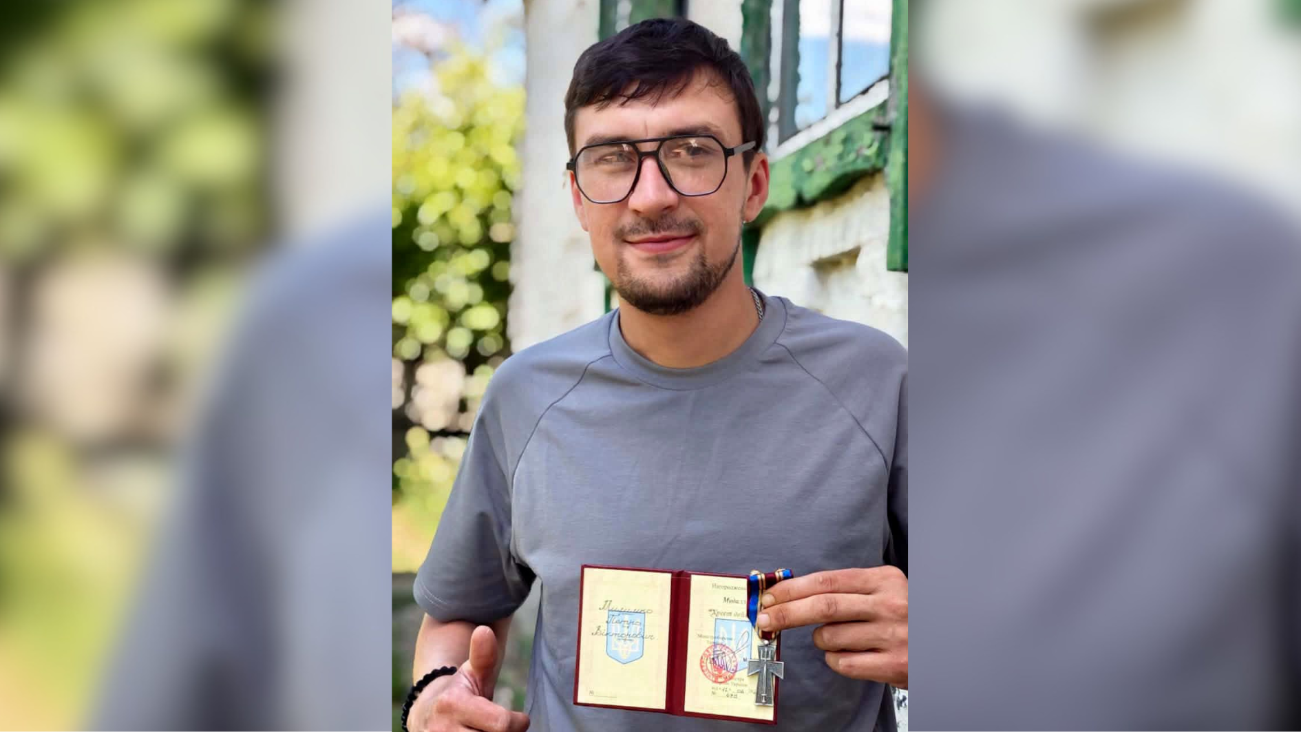 «Хрест доблесті» отримав військовослужбовець із Яришівки Петро Милимко