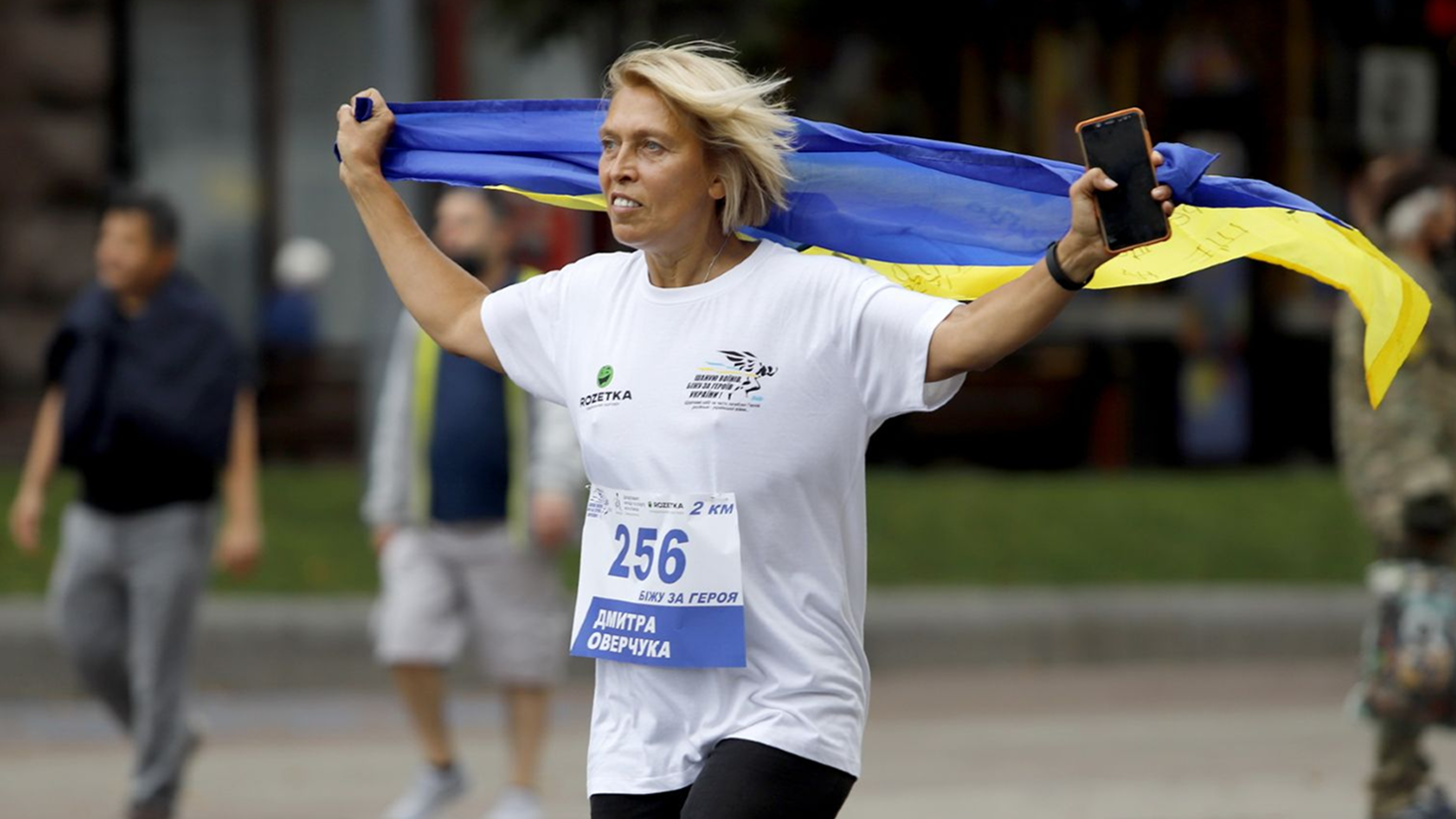 забіг «Шаную воїнів, біжу за Героїв України»