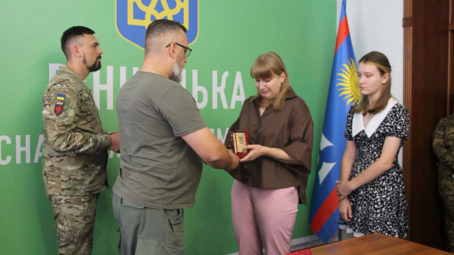 Орден «За мужність» ІІІ ступеня посмертно отримала родина загиблого захисника з Городківської громади
