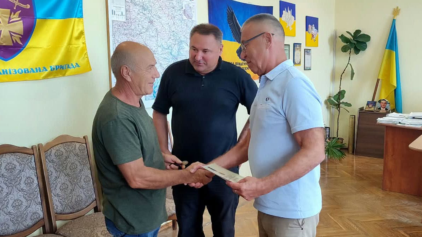 Захисника з Тульчина нагородили відзнакою «За поранення»