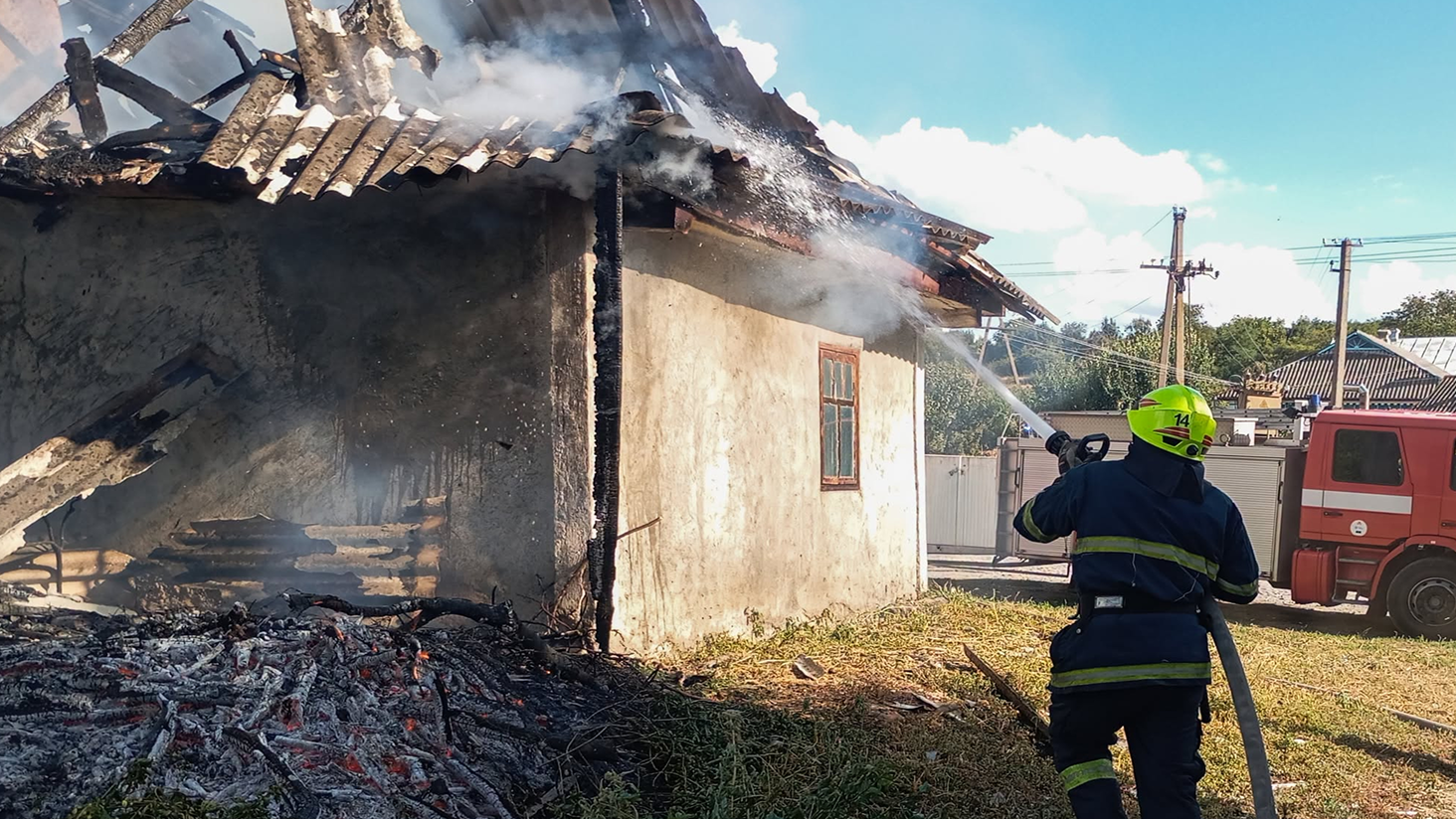 Пожежа у Кирнасівці
